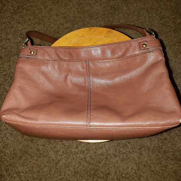 Etienne Aigner Brown leather pocketbook - Picture 3 of 8